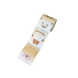 Niimbot Label Roll - Animal Kingdom, 51 x 60 mm, 125 pcs 