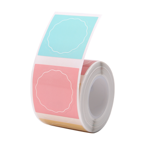 Godteri, rund 34 x 34 mm, 200 stk (2 ruller)