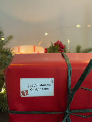 Niimbot Etikettrulle - God jul, 50 x 30 mm, 230 st