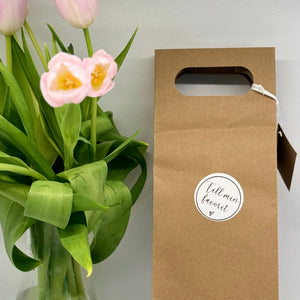 Niimbot Etikettrulle - Runda Vita etiketter 50 x 50 mm, 150 st