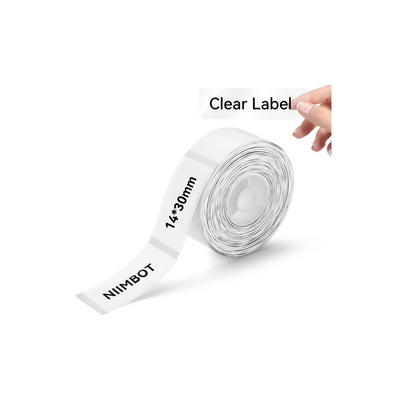 Niimbot Label roll - Transparent labels 14 x 30 mm, 210 pcs