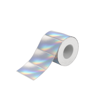 Etiketter Laser sølv - 50 x 30 mm (240-pakning)