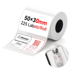 Farbband für Niimbot M2_H, Schwarz/Rot, 24 Meter