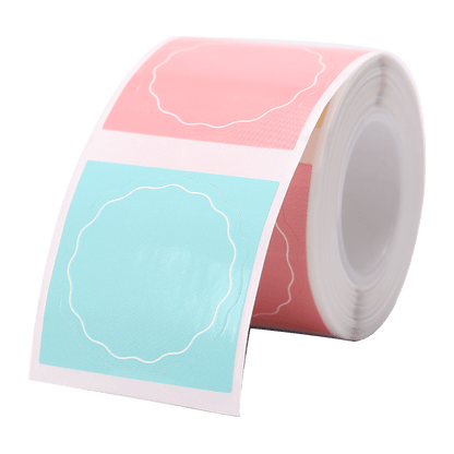 Niimbot Etikettrulle - Godis, runda 34 x 34 mm, 200 st (2 rullar)