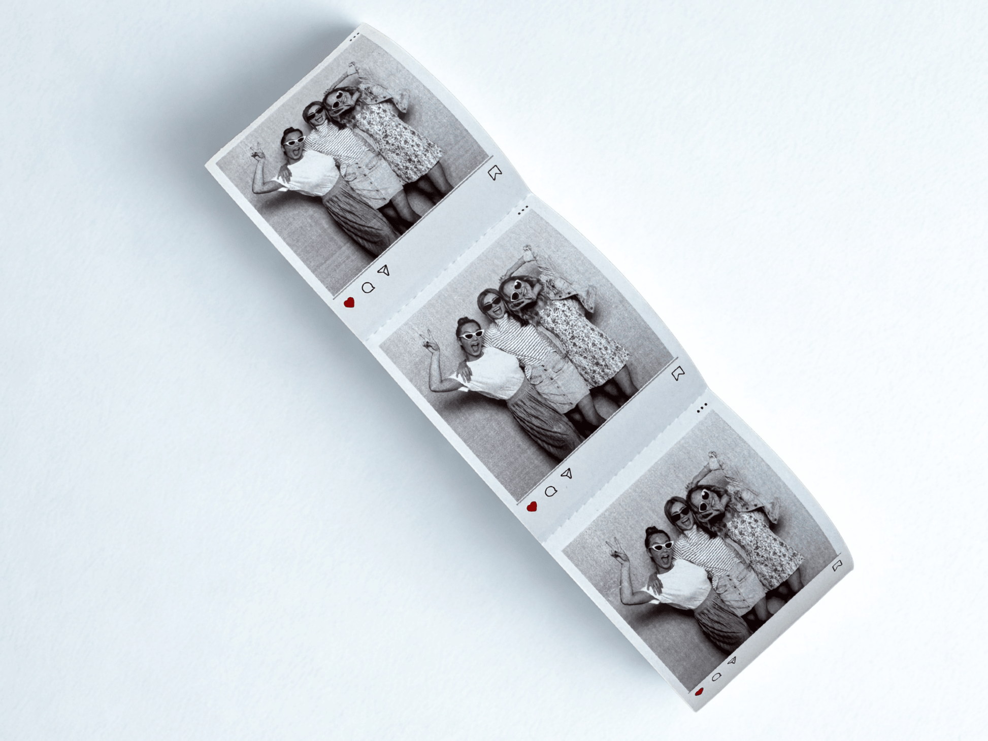 Fotoetiketter Instagram-ram till Niimbot