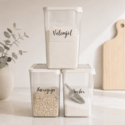 Transparent Labels - 50 x 80 mm (95-pack)